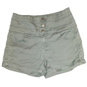 Tinseltown Denim Couture High Rise Shorts Size 5